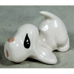 Ceramic playful doggy