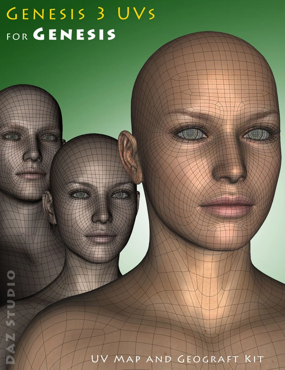 Genesis 3 UVs for Genesis