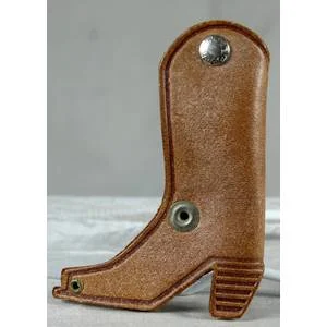Keychain - leather boot
