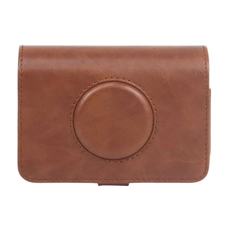 For Kodak PRINTOMATIC Full Body Camera PU Leather Case Bag with Strap, For Kodak PRINTOMATIC