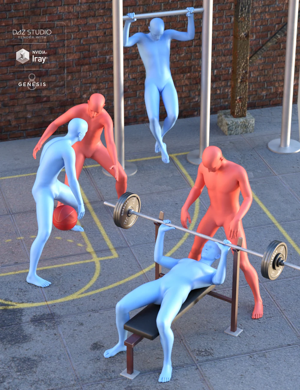 Recreation Hour Poses