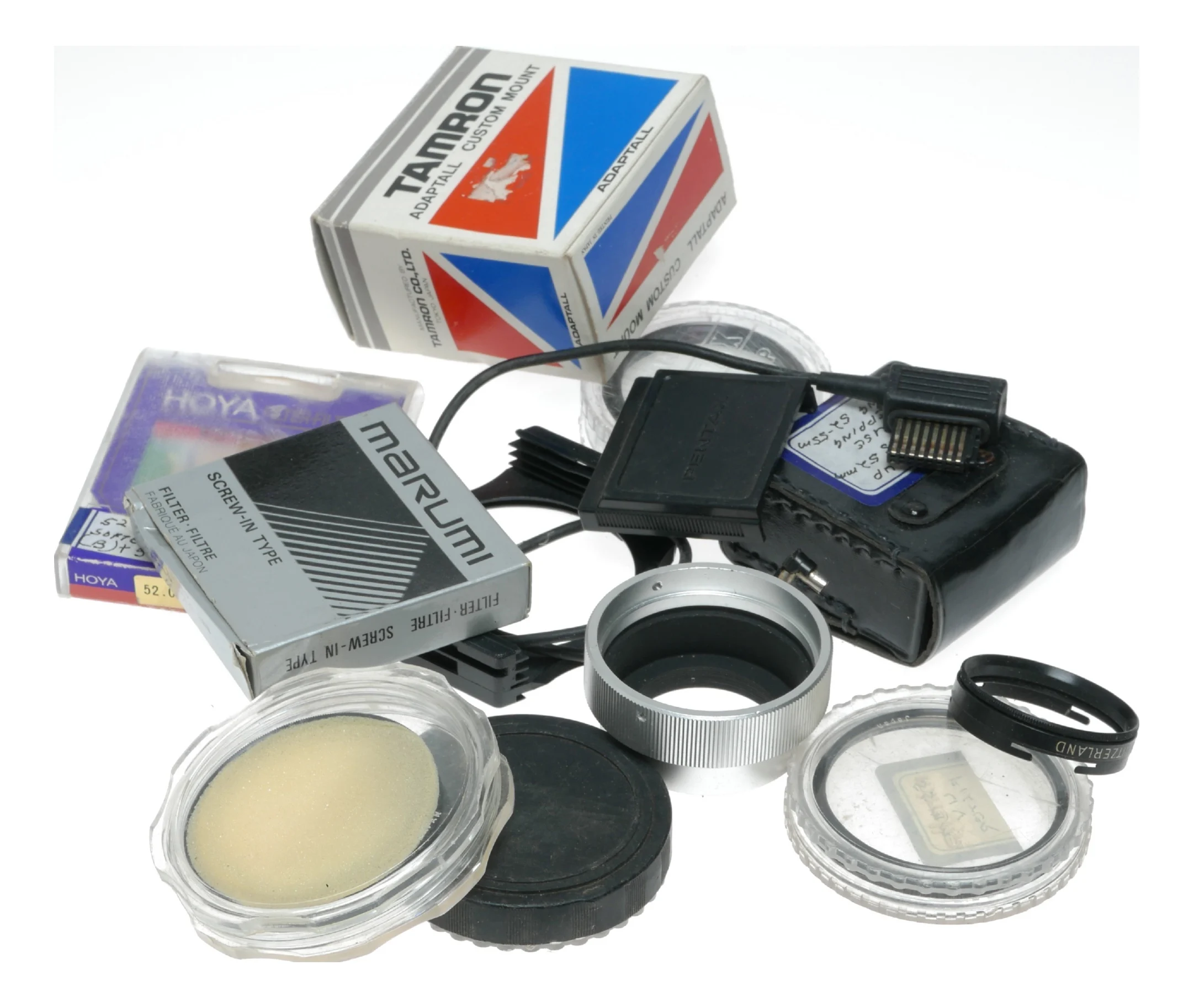 Vintage film camera accessories filters and things hard to find 46