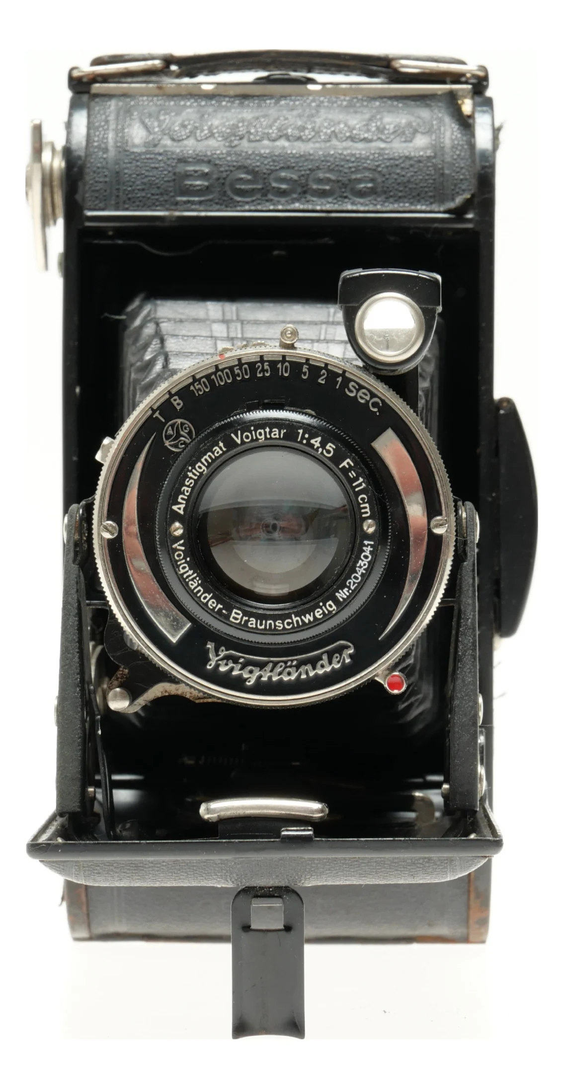 Voigtlander Bessa Folding Bellows Camera 4.5 f=11cm used