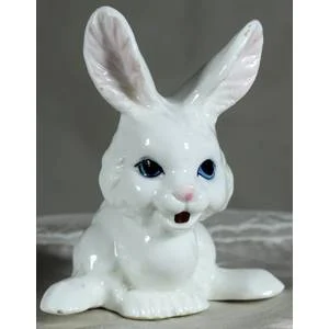 White porcelain rabbit